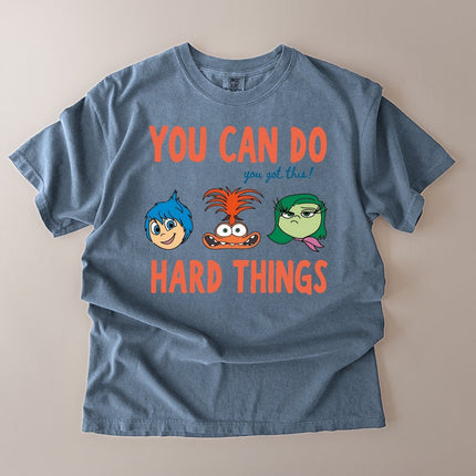 Comfort Colors You Can Do Hard Things Graphic T-Shirt
