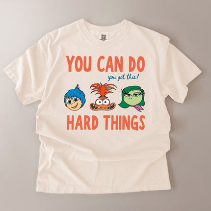 Comfort Colors You Can Do Hard Things Graphic T-Shirt