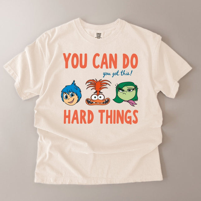 Comfort Colors You Can Do Hard Things Graphic T-Shirt