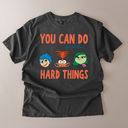 Comfort Colors You Can Do Hard Things Graphic T-Shirt