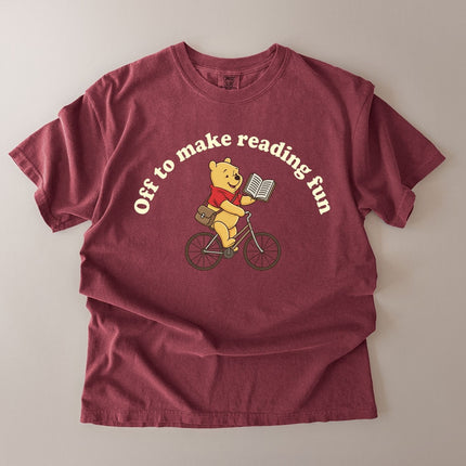Comfort Colors Off to Make Reading Fun T-shirt