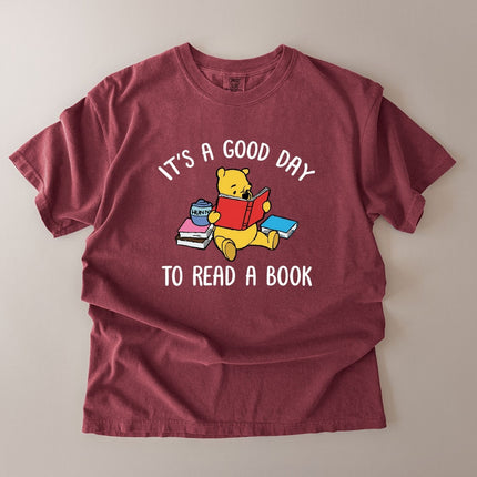 Comfort Colors It's a Good Day to Read a Book T-Shirt