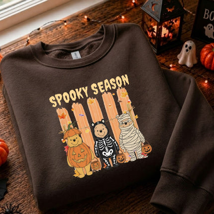 Spooky Season Winnie The Pooh Costume Sweatshirt