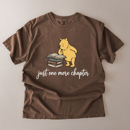 Comfort Colors Just One More Chapter Book Lover T-Shirt