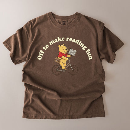 Comfort Colors Off to Make Reading Fun T-shirt