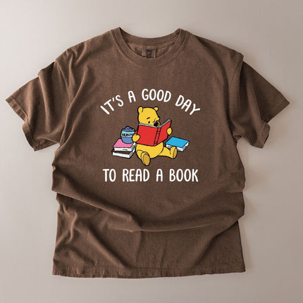Comfort Colors It's a Good Day to Read a Book T-Shirt