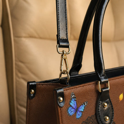 Fearfully and Wonderfully Made Christian Leather Handbag