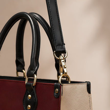I Am Worthy Leather Handbag