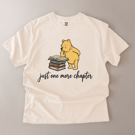 Comfort Colors Just One More Chapter Book Lover T-Shirt
