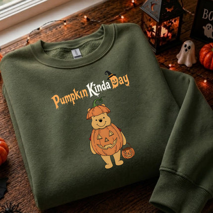 Halloween Pumpkin Kinda Day Sweatshirt