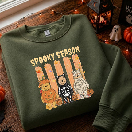 Spooky Season Winnie The Pooh Costume Sweatshirt