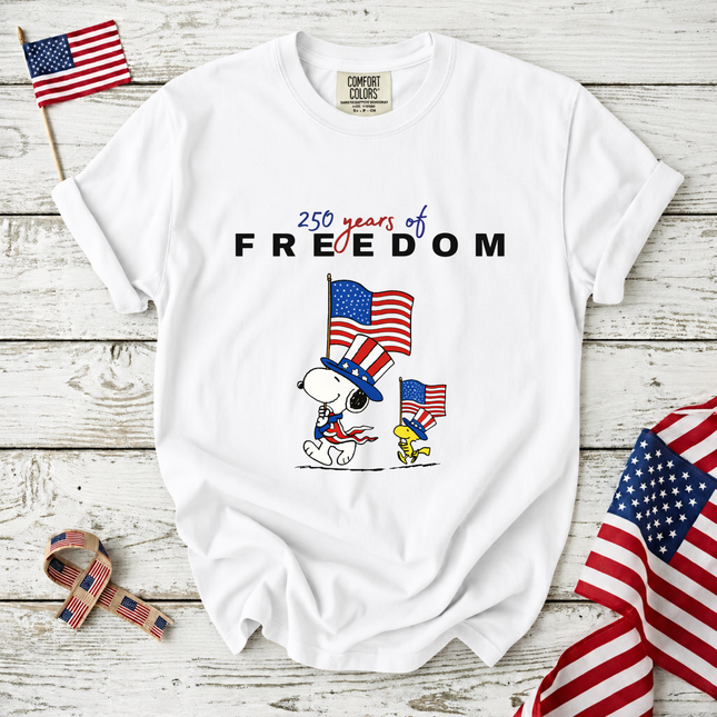 Comfort Colors 250 Years Of Freedom T-Shirt