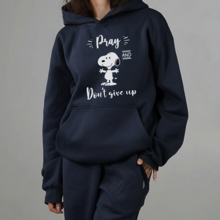 Pray and Don't give up Hoodie