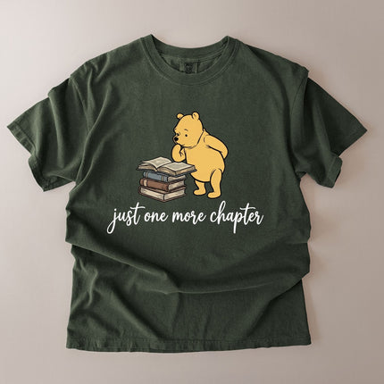Comfort Colors Just One More Chapter Book Lover T-Shirt