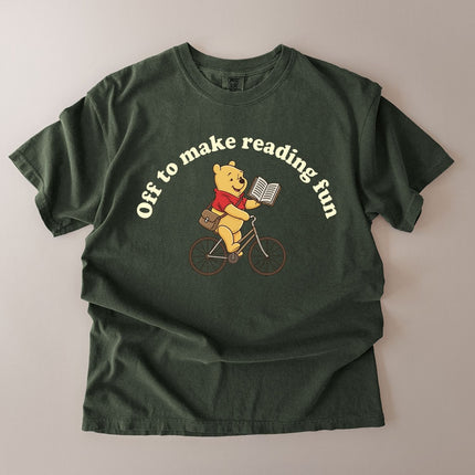 Comfort Colors Off to Make Reading Fun T-shirt