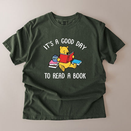 Comfort Colors It's a Good Day to Read a Book T-Shirt