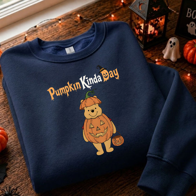 Halloween Pumpkin Kinda Day Sweatshirt