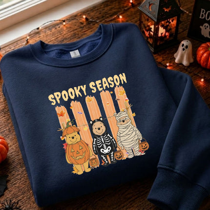 Spooky Season Winnie The Pooh Costume Sweatshirt