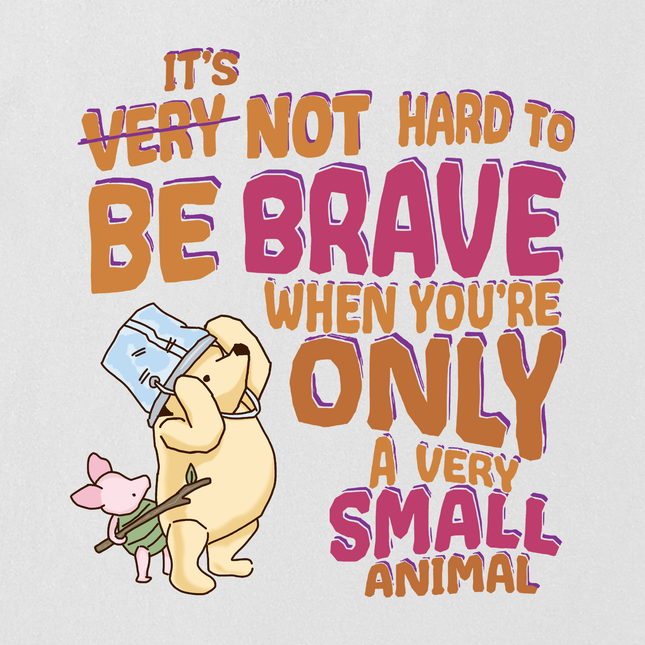Comfort Colors Not Hard To Be Brave T-Shirt