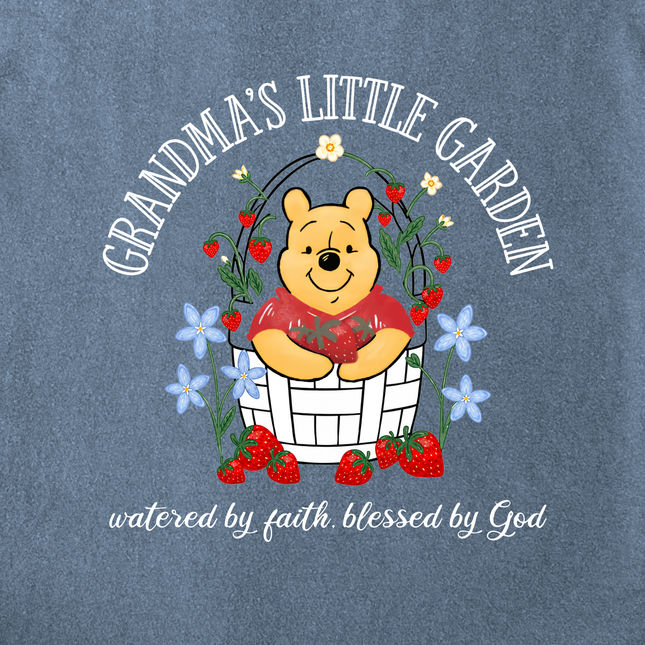 Comfort Colors Grandma's Little Garden T-Shirt