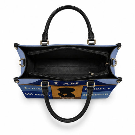 Personalized Christian Leather Handbag