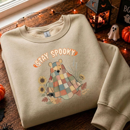Stay Spooky Ghost Blanket Sweatshirt