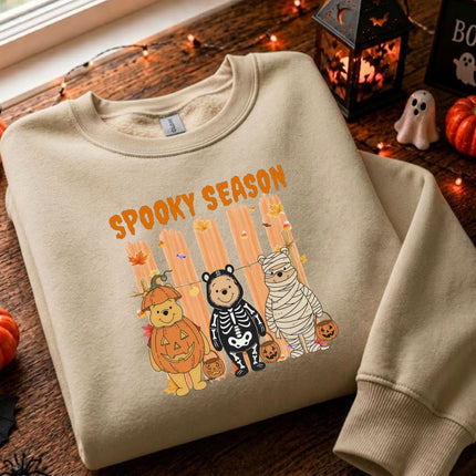Spooky Season Winnie The Pooh Costume Sweatshirt