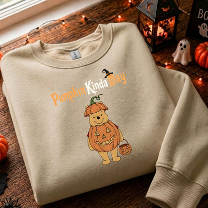 Halloween Pumpkin Kinda Day Sweatshirt