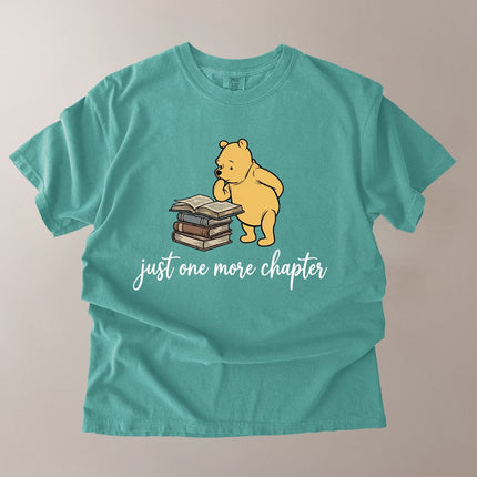 Comfort Colors Just One More Chapter Book Lover T-Shirt