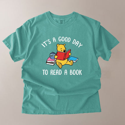 Comfort Colors It's a Good Day to Read a Book T-Shirt