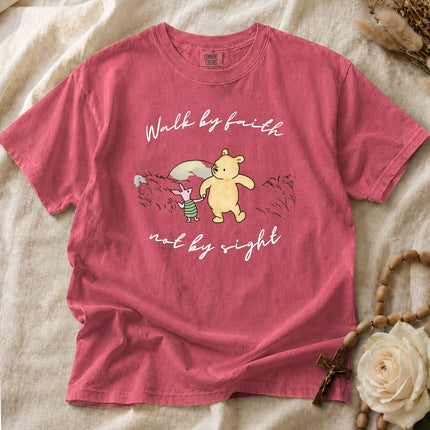 Comfort Colors Walk by Faith Not by Sight T-shirt