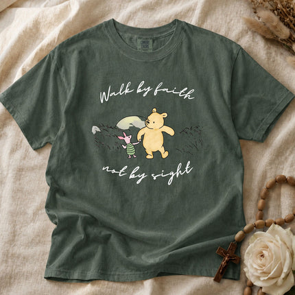 Comfort Colors Walk by Faith Not by Sight T-shirt