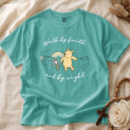 Comfort Colors Walk by Faith Not by Sight T-shirt