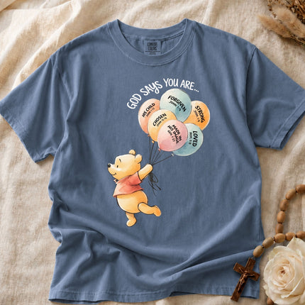 Comfort Colors God Says You Are Watercolor T-Shirt