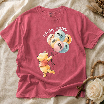 Comfort Colors God Says You Are Watercolor T-Shirt