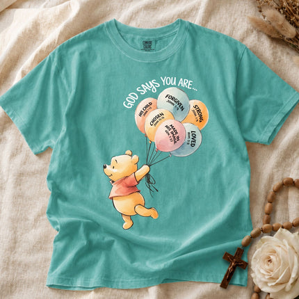 Comfort Colors God Says You Are Watercolor T-Shirt