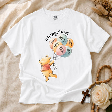 Comfort Colors God Says You Are Watercolor T-Shirt