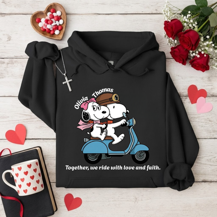 Ride With Love And Faith Hoodie