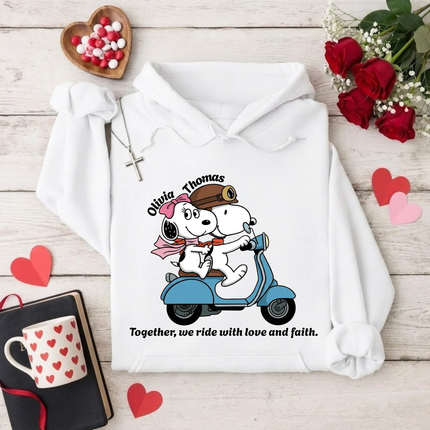 Ride With Love And Faith Hoodie