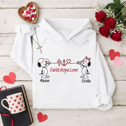 Faith Love Hope Hoodie