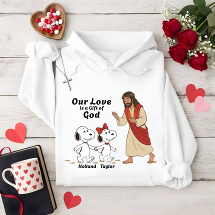 Love is a gift of God Hoodie