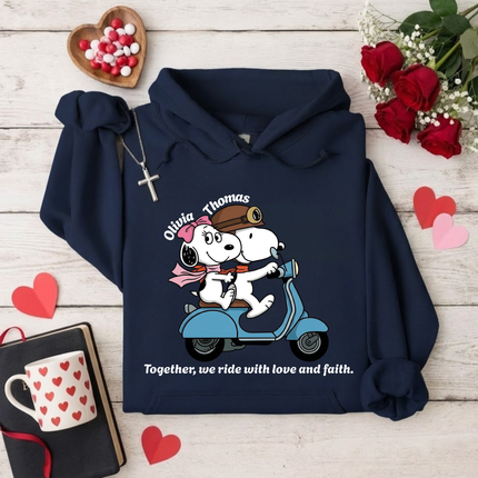 Ride With Love And Faith Hoodie