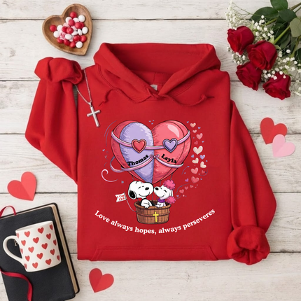 Love always hopes always perseveres Hoodie