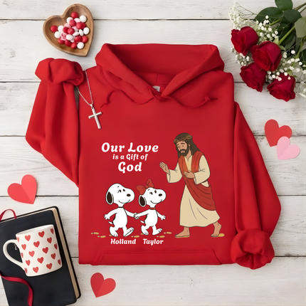 Love is a gift of God Hoodie