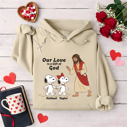 Love is a gift of God Hoodie
