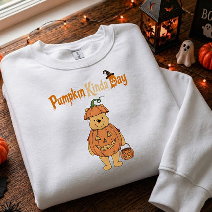 Halloween Pumpkin Kinda Day Sweatshirt