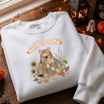 Stay Spooky Ghost Blanket Sweatshirt