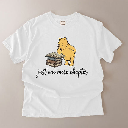 Comfort Colors Just One More Chapter Book Lover T-Shirt