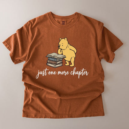 Comfort Colors Just One More Chapter Book Lover T-Shirt