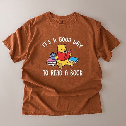 Comfort Colors It's a Good Day to Read a Book T-Shirt